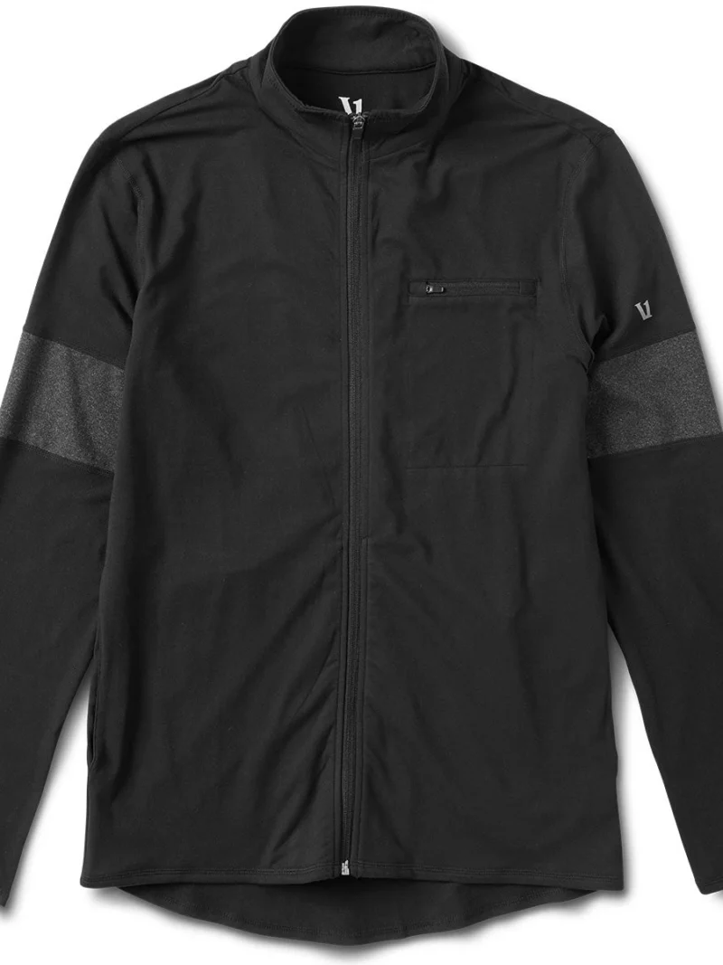 Terra Stretch Zip Up | Black