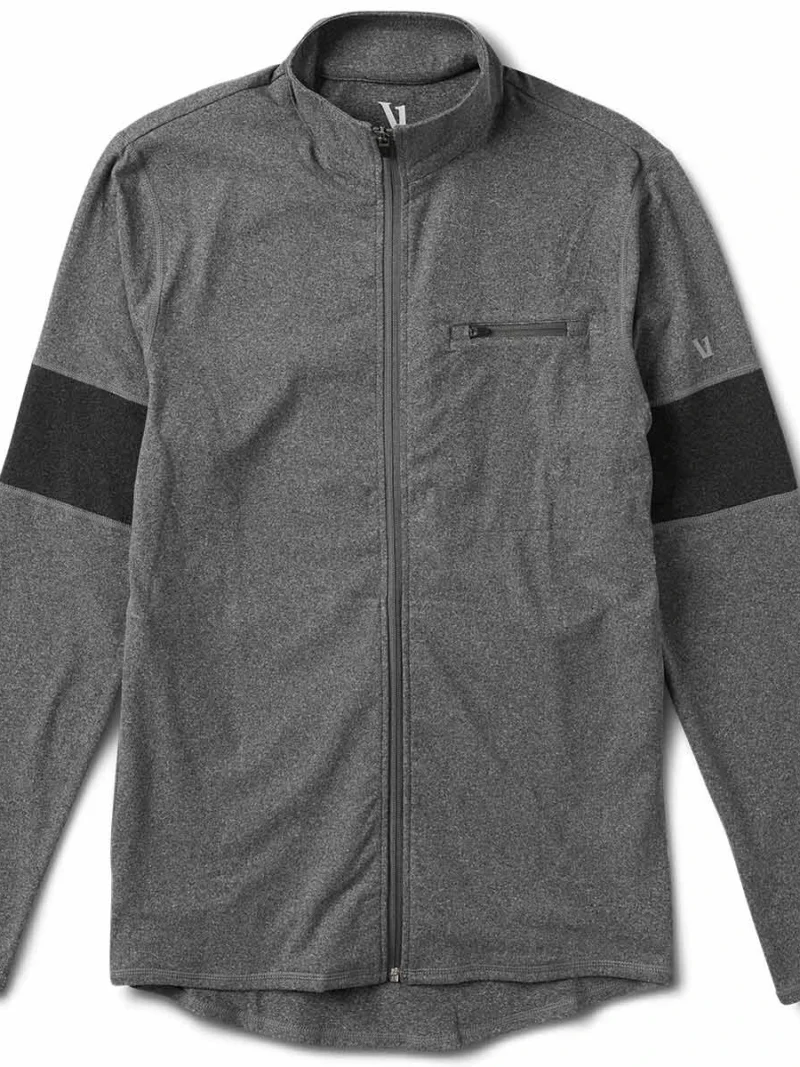 Terra Stretch Zip Up | Heather Grey