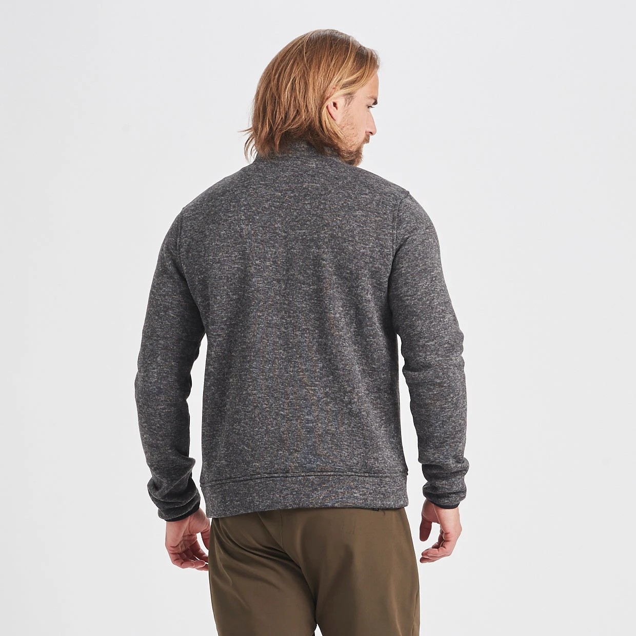 Durango Half Zip | Black Heather 4 Durango Half Zip | Black Heather - Image 4