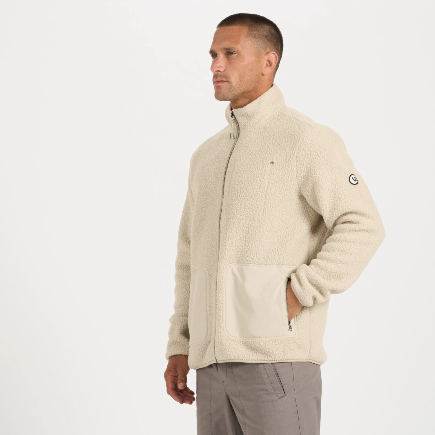 Alpine Sherpa Jacket | Birch 3 Alpine Sherpa Jacket | Birch - Image 3