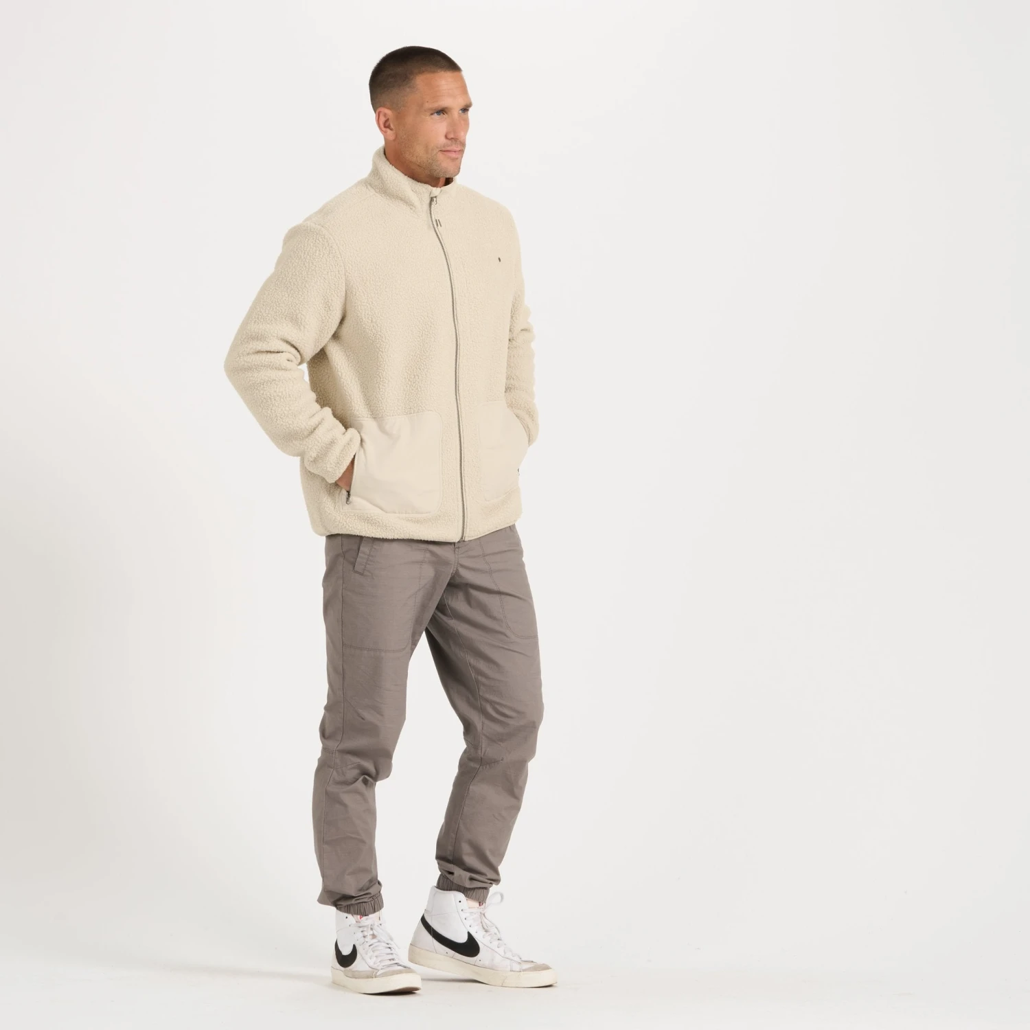 Alpine Sherpa Jacket | Birch 5 Alpine Sherpa Jacket | Birch - Image 5