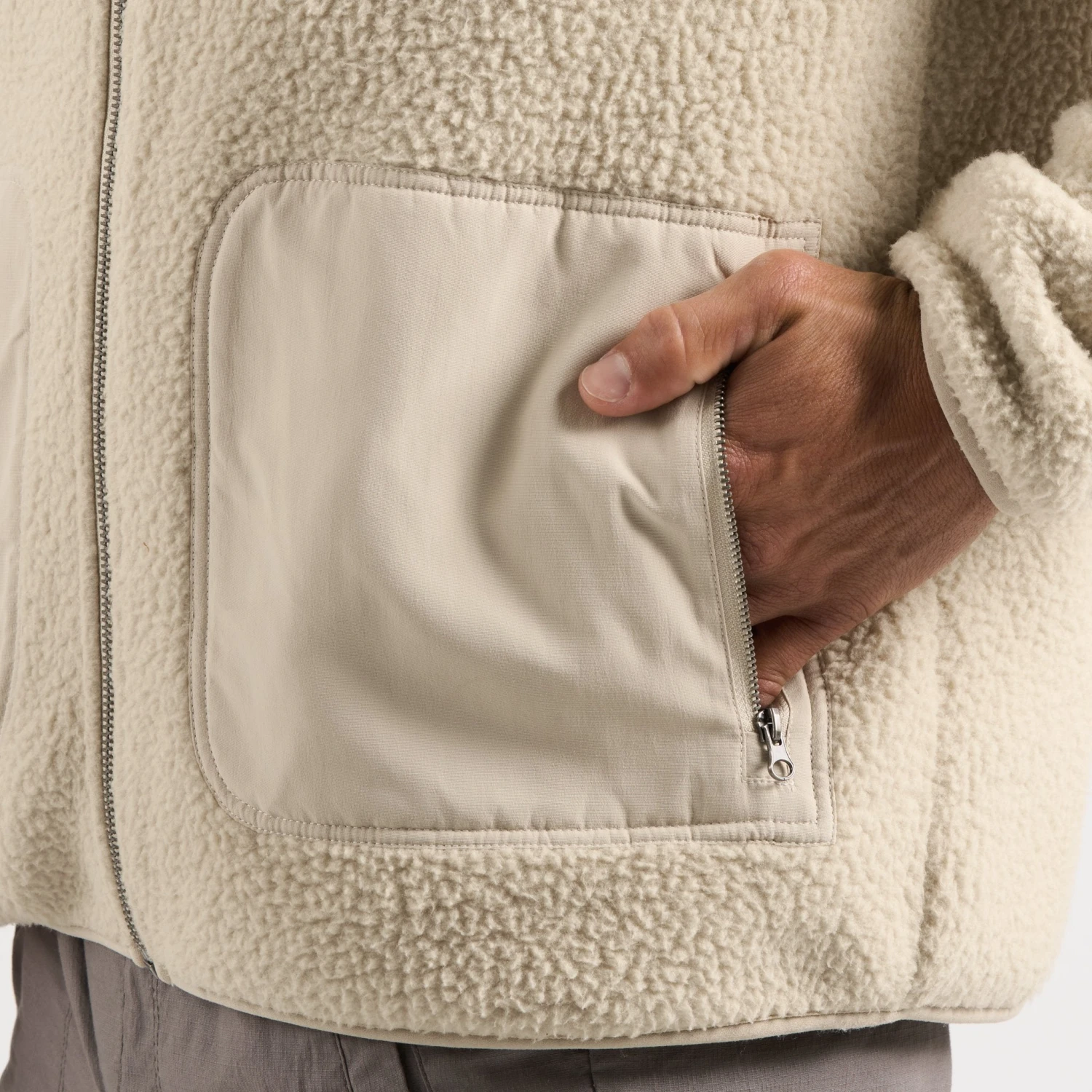 Alpine Sherpa Jacket | Birch 7 Alpine Sherpa Jacket | Birch - Image 7