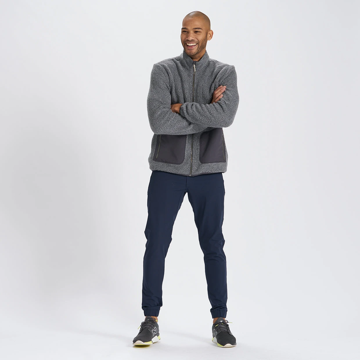 Alpine Sherpa Jacket | Heather Grey 5 Alpine Sherpa Jacket | Heather Grey - Image 5