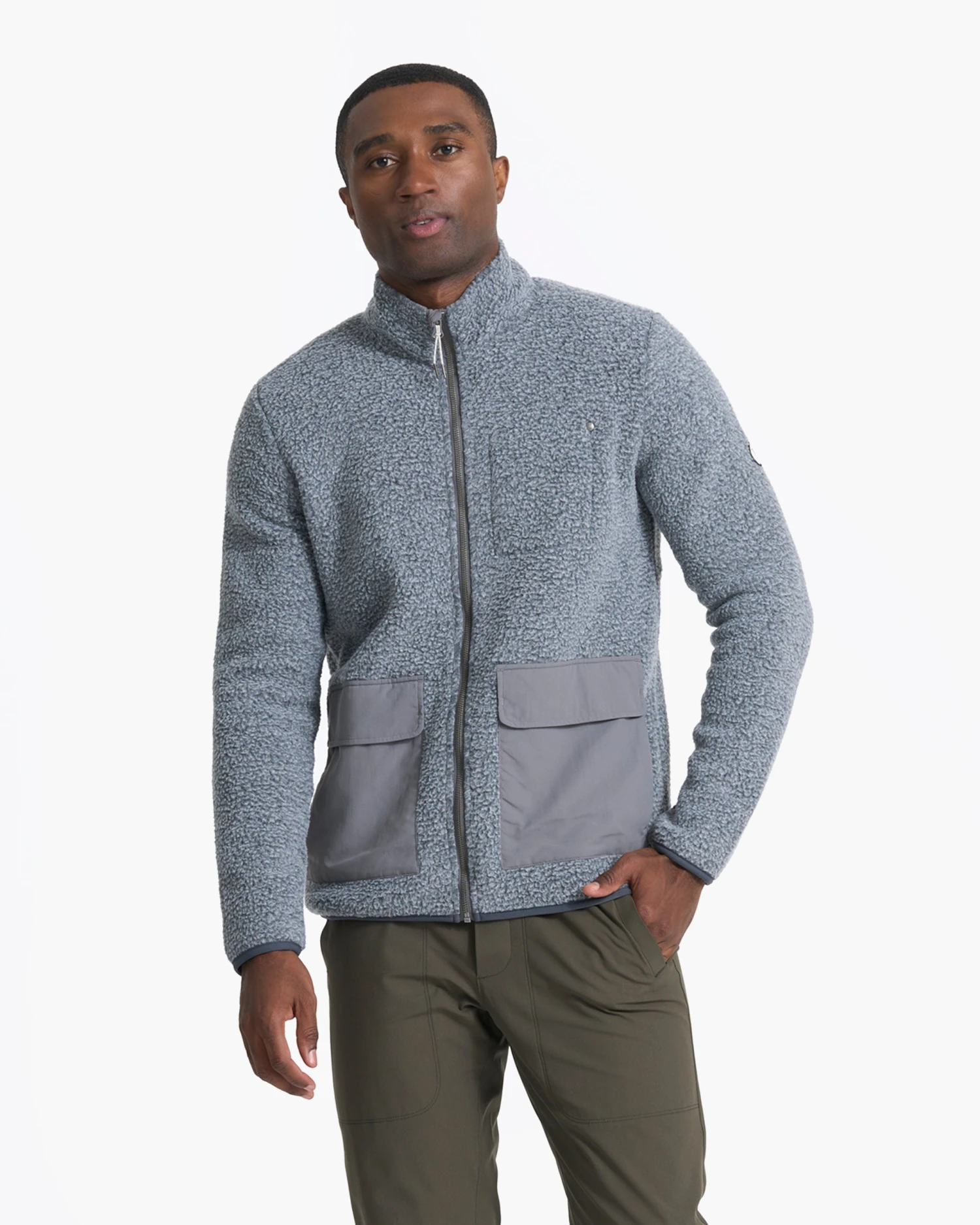 Idyllwild Sherpa Jacket | Heather Grey 3 Idyllwild Sherpa Jacket | Heather Grey - Image 3
