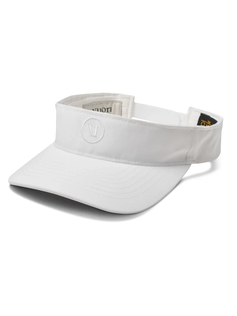 Vuori Tennis Visor | White