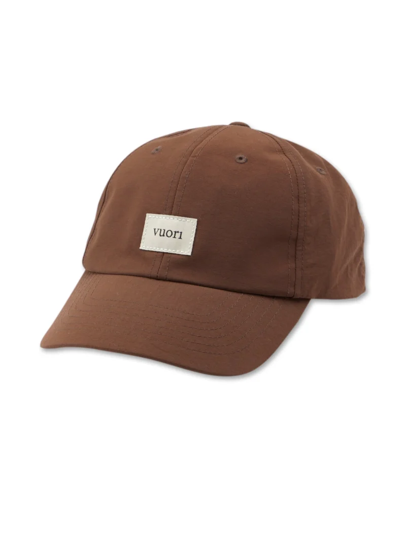 Label Hat | Mahogany
