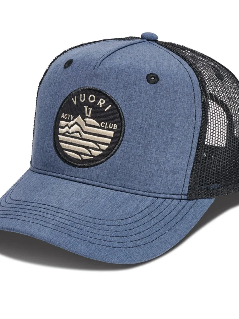 ACTV Club Patch Perf. Hat | Azure Linen Texture