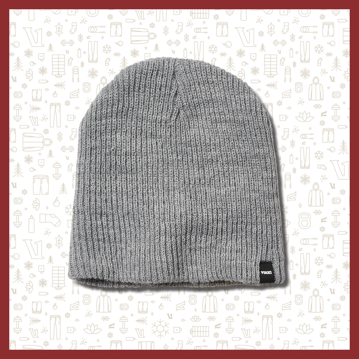 Holiday Beanie | Heather Grey 1 Holiday Beanie | Heather Grey