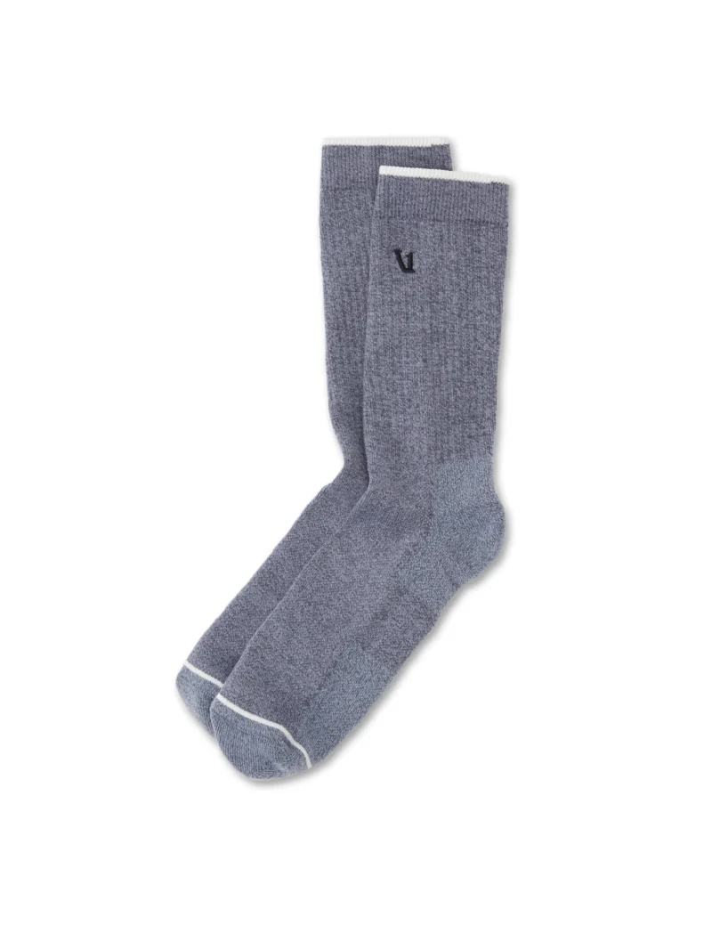 V1 Crew Sock | Azure Heather