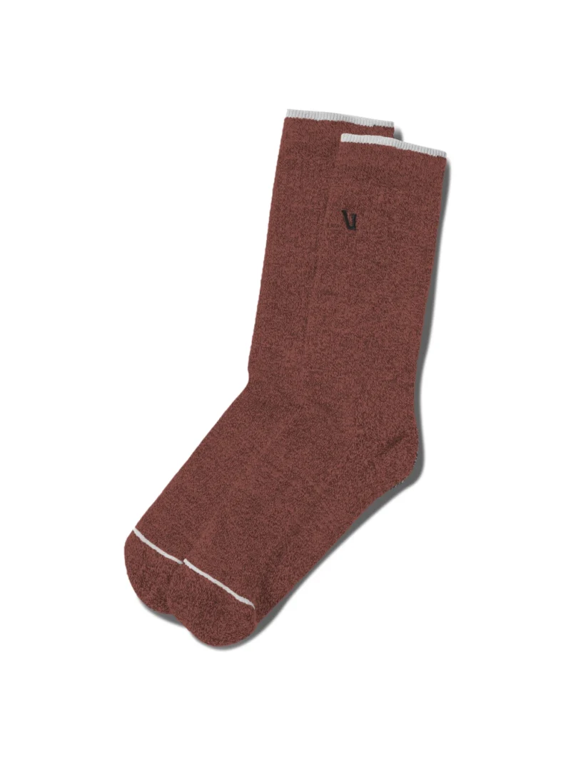 V1 Crew Sock | Cedar Heather