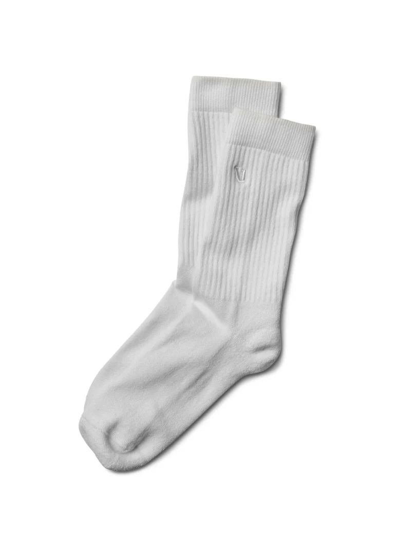 V1 Crew Sock | White