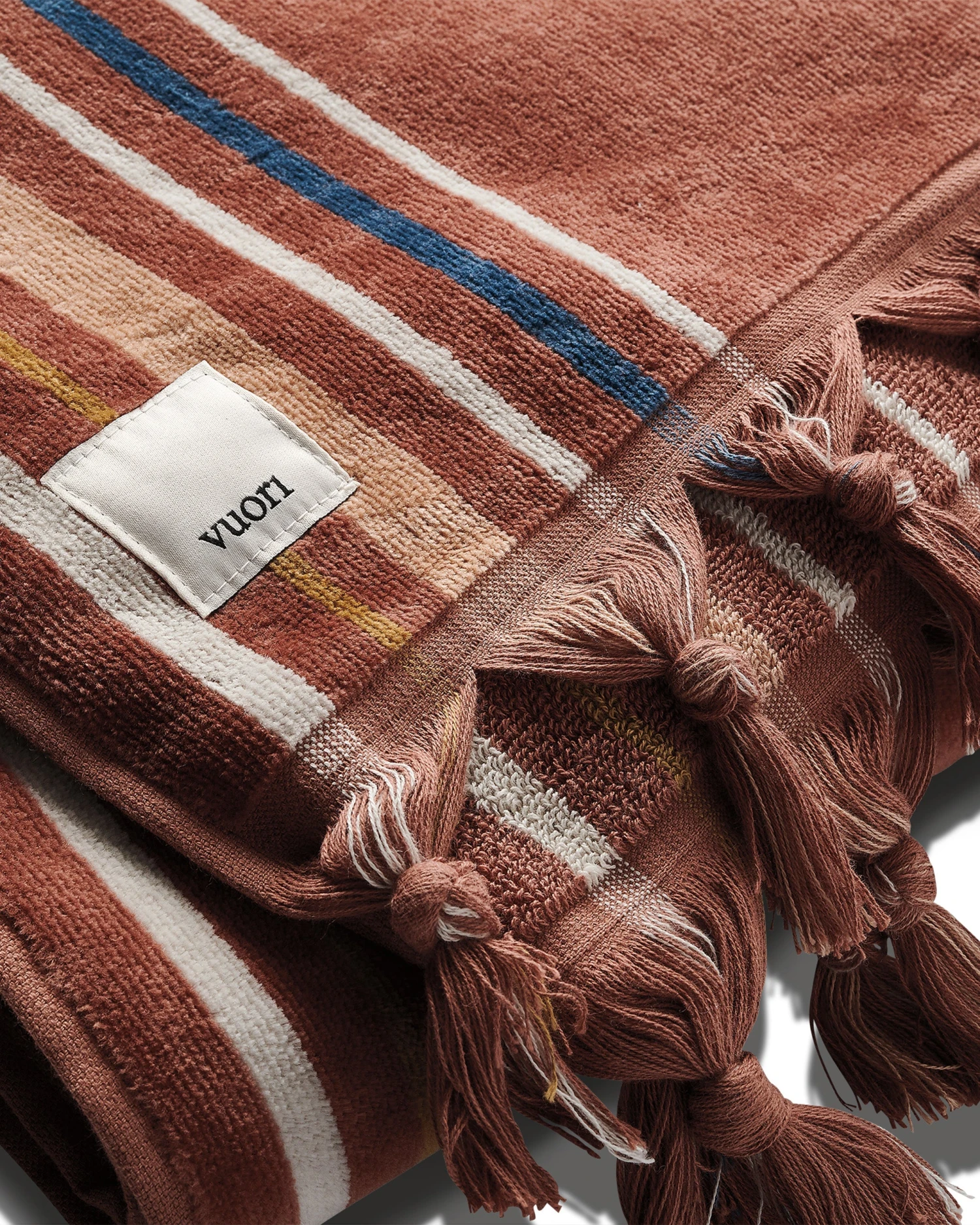 Fringe Towel | Terracotta 2 Fringe Towel | Terracotta - Image 2
