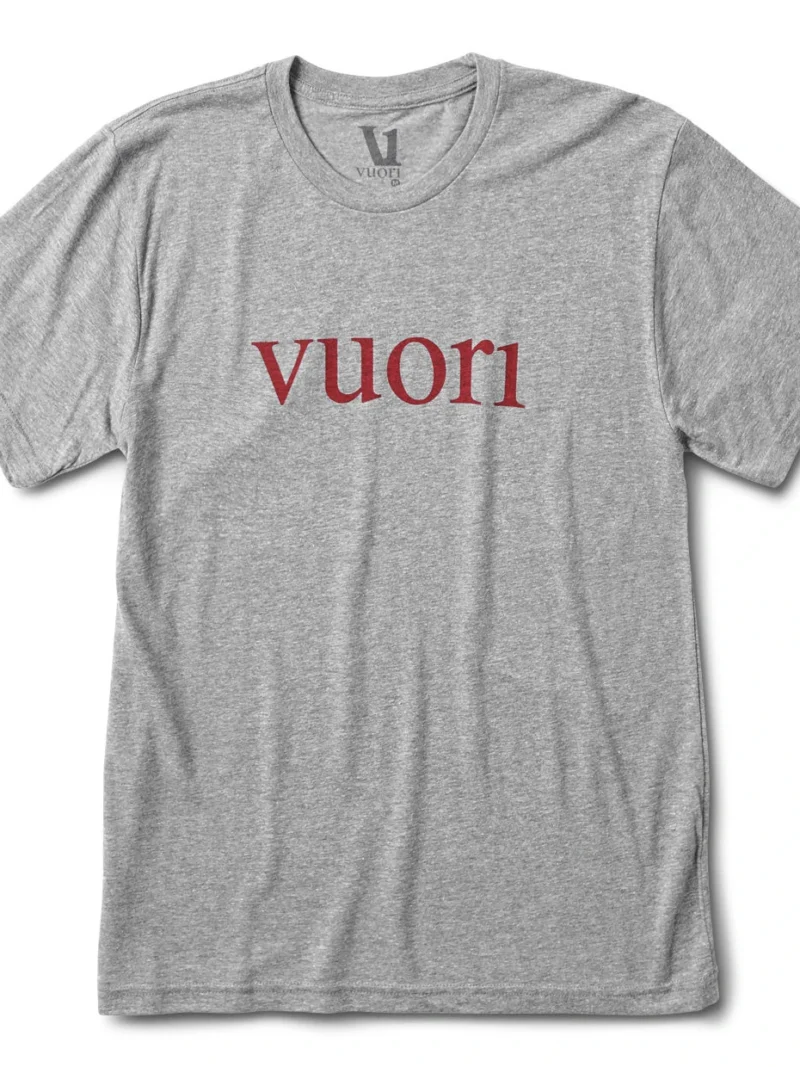 Classic Vuori Tee | Heather Grey