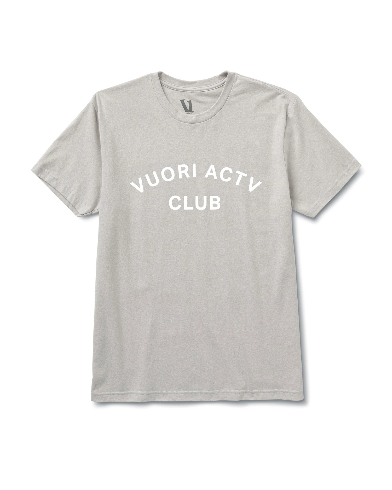 ACTV Club Tee | Light Grey 1 ACTV Club Tee | Light Grey