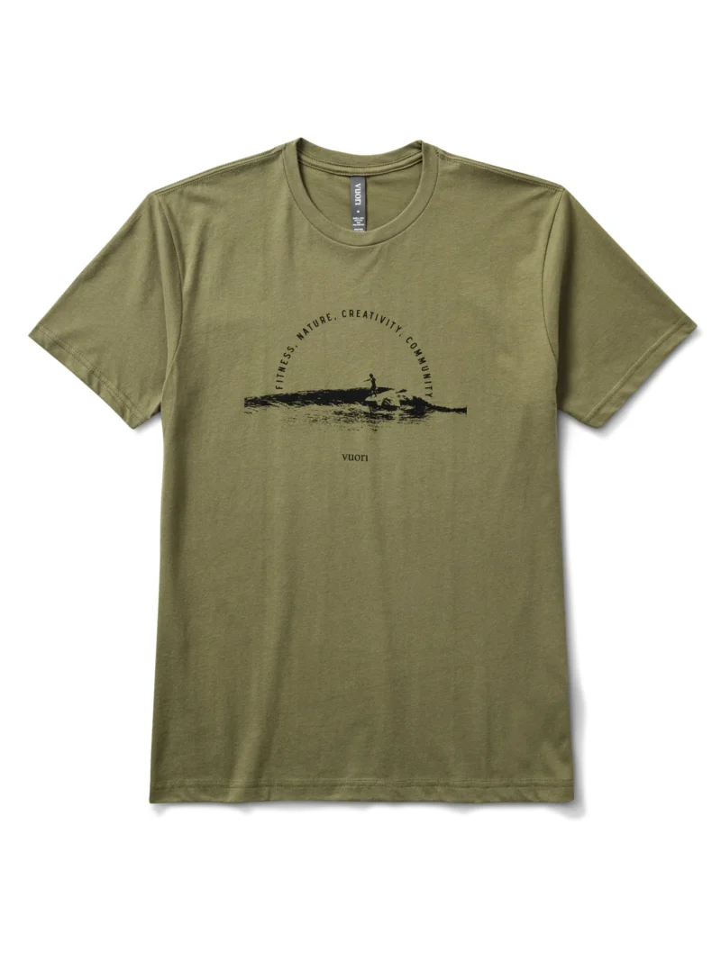 Sun Sets Tee | Army