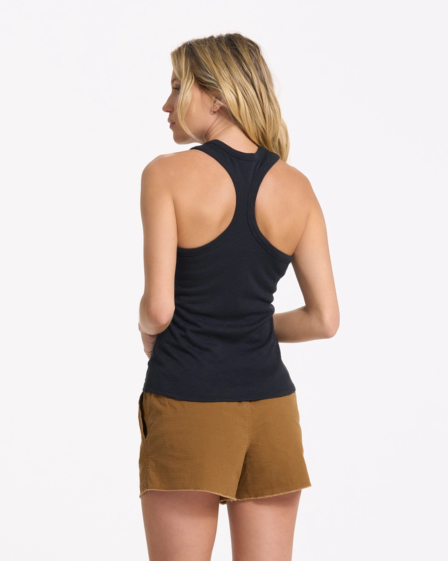 Sunrise High Neck Tank | Black 3 Sunrise High Neck Tank | Black - Image 3