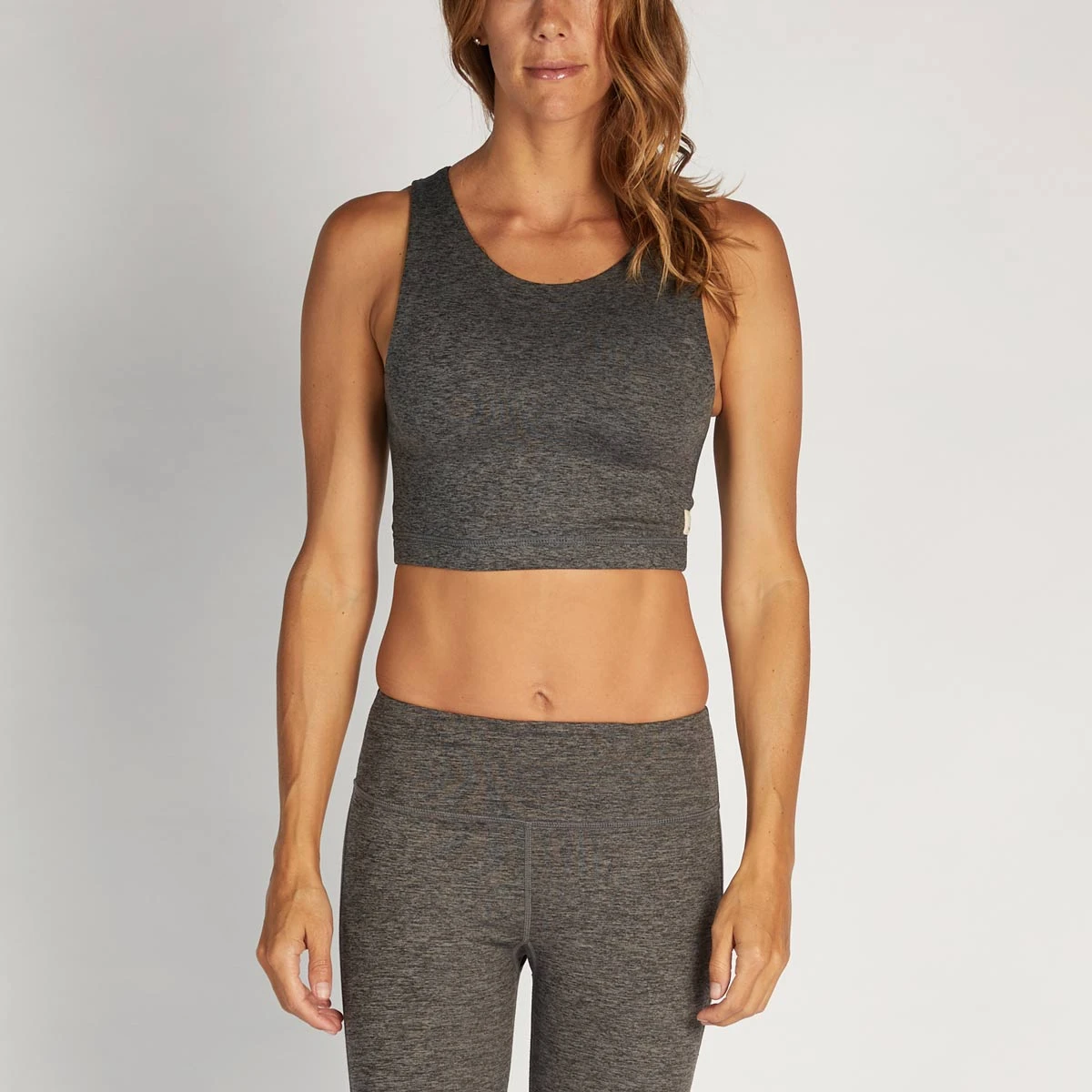 Altitude Sports Bra | Charcoal Heather 1 Altitude Sports Bra | Charcoal Heather