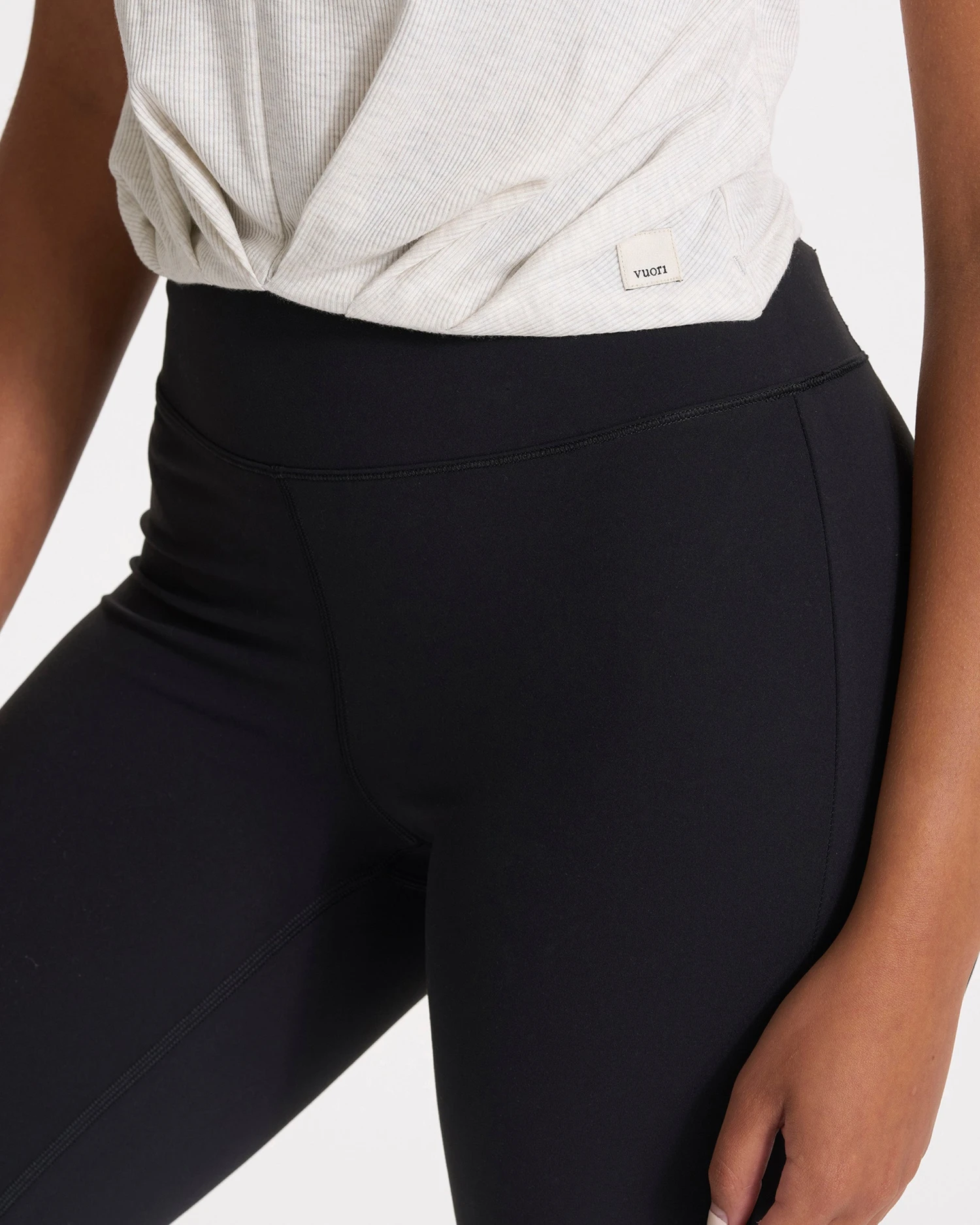 Cove High Neck Tank | White Heather 3 Cove High Neck Tank | White Heather - Image 3