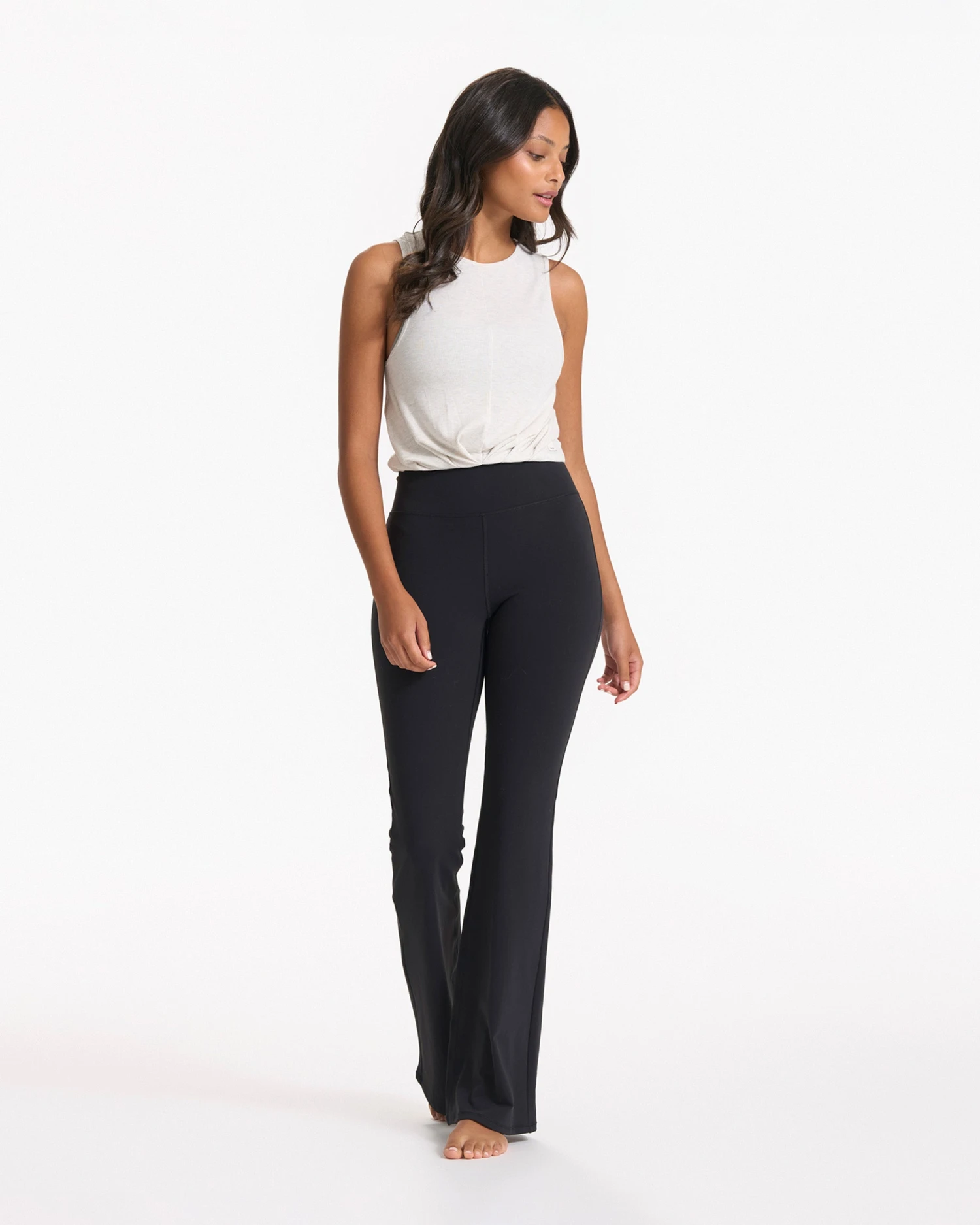 Cove High Neck Tank | White Heather 5 Cove High Neck Tank | White Heather - Image 5