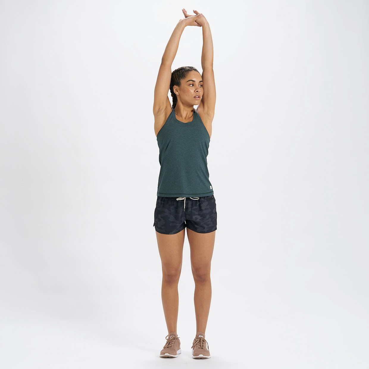 Lux Performance Tank | Beryl Heather 4 Lux Performance Tank | Beryl Heather - Image 4