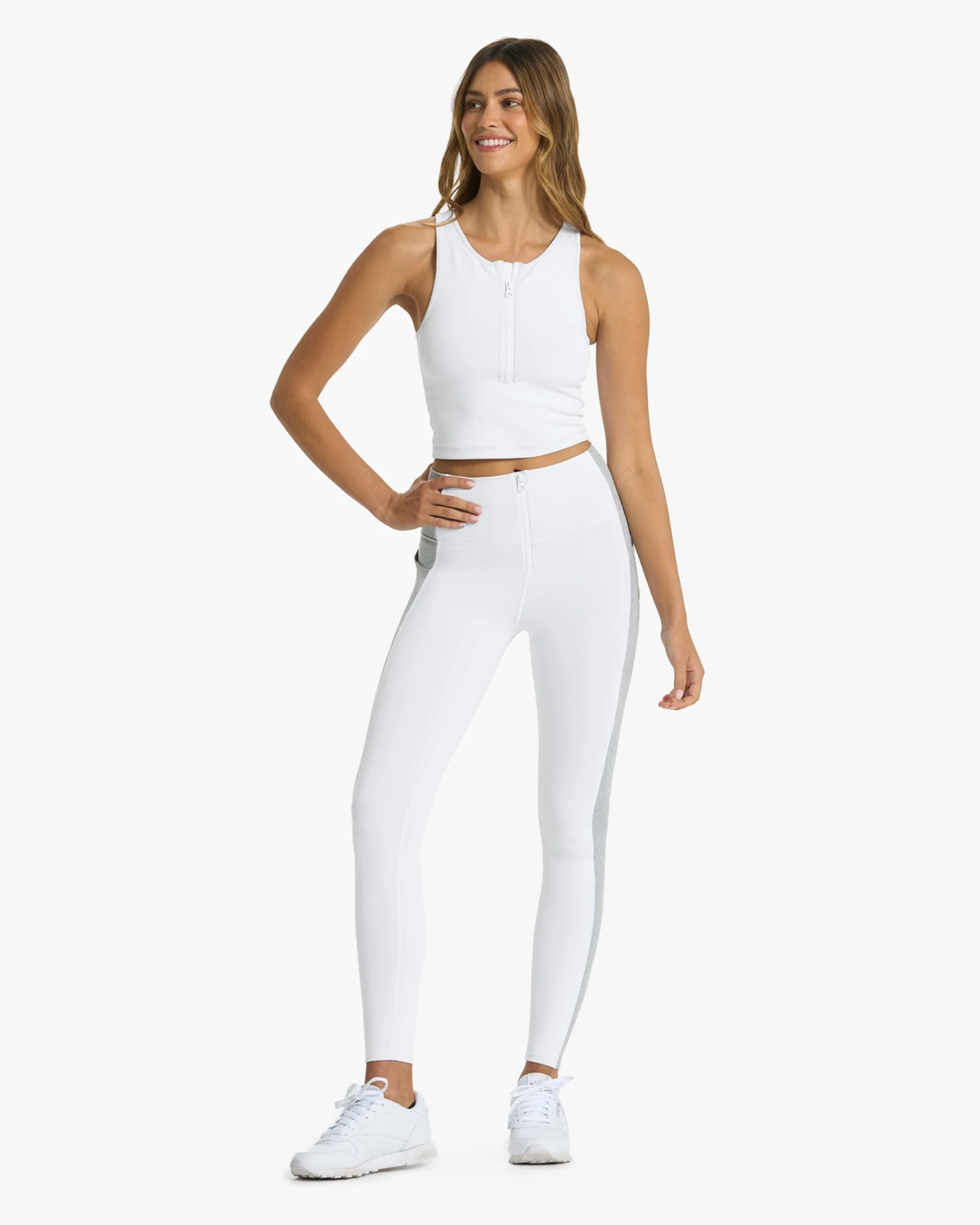 Granite Zip Tank | White 5 Granite Zip Tank | White - Image 5