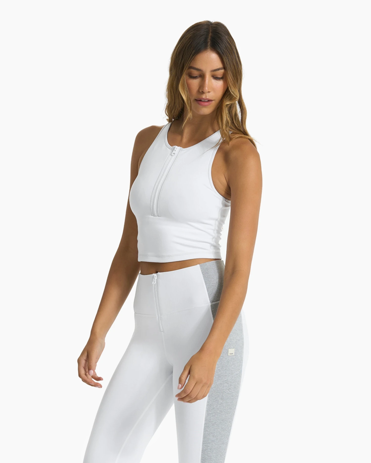 Granite Zip Tank | White 2 Granite Zip Tank | White - Image 2