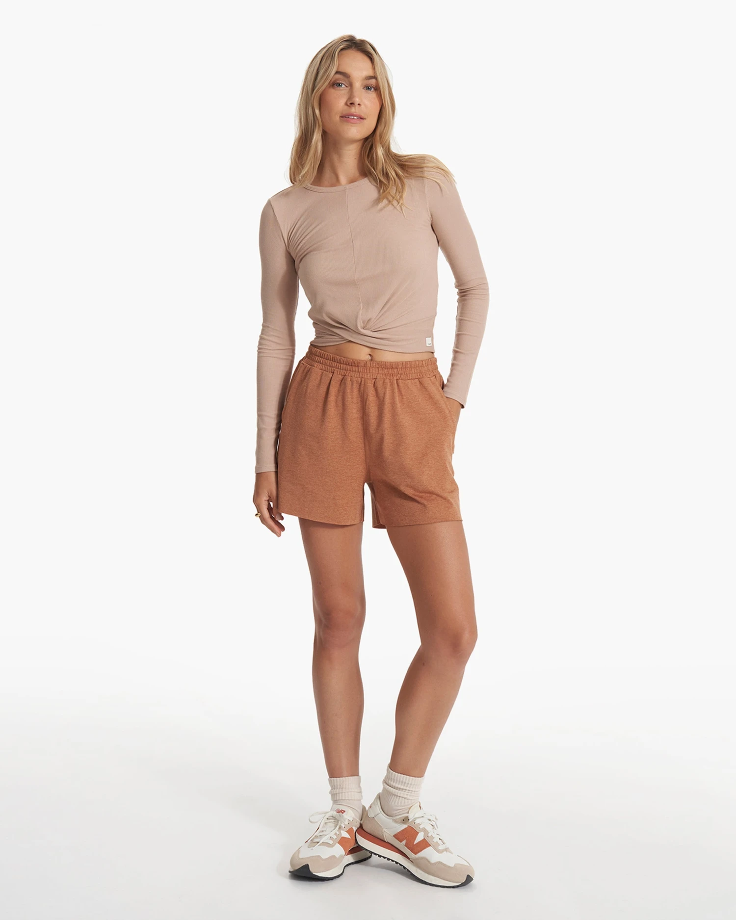 Long Sleeve Cove Twist Tee | Coconut 5 Long Sleeve Cove Twist Tee | Coconut - Image 5