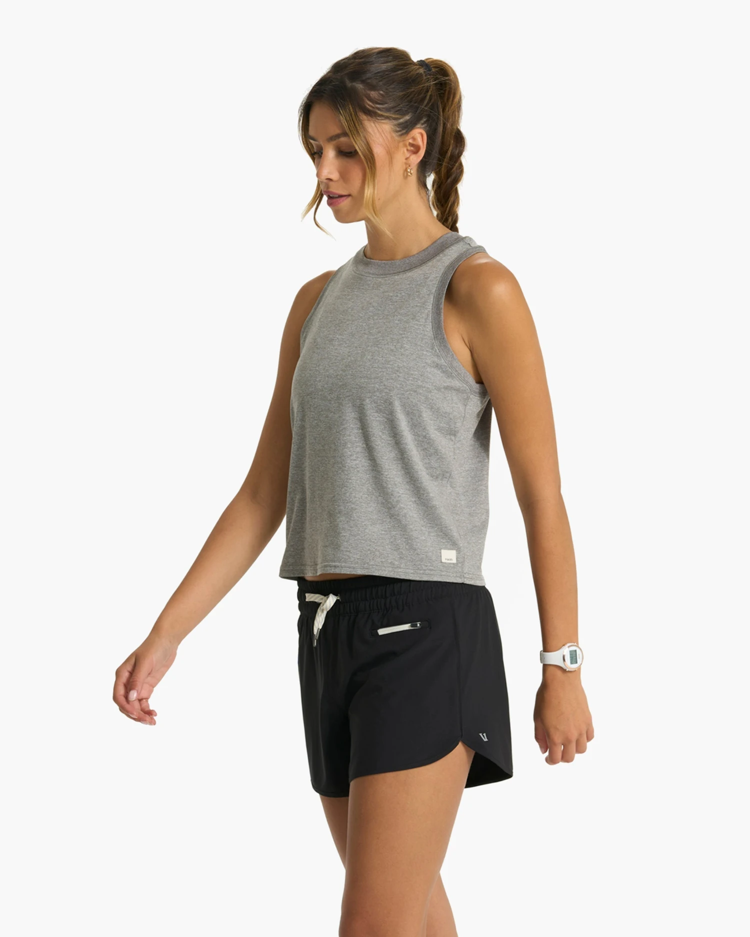 Energy Top | Heather Grey 1 Energy Top | Heather Grey