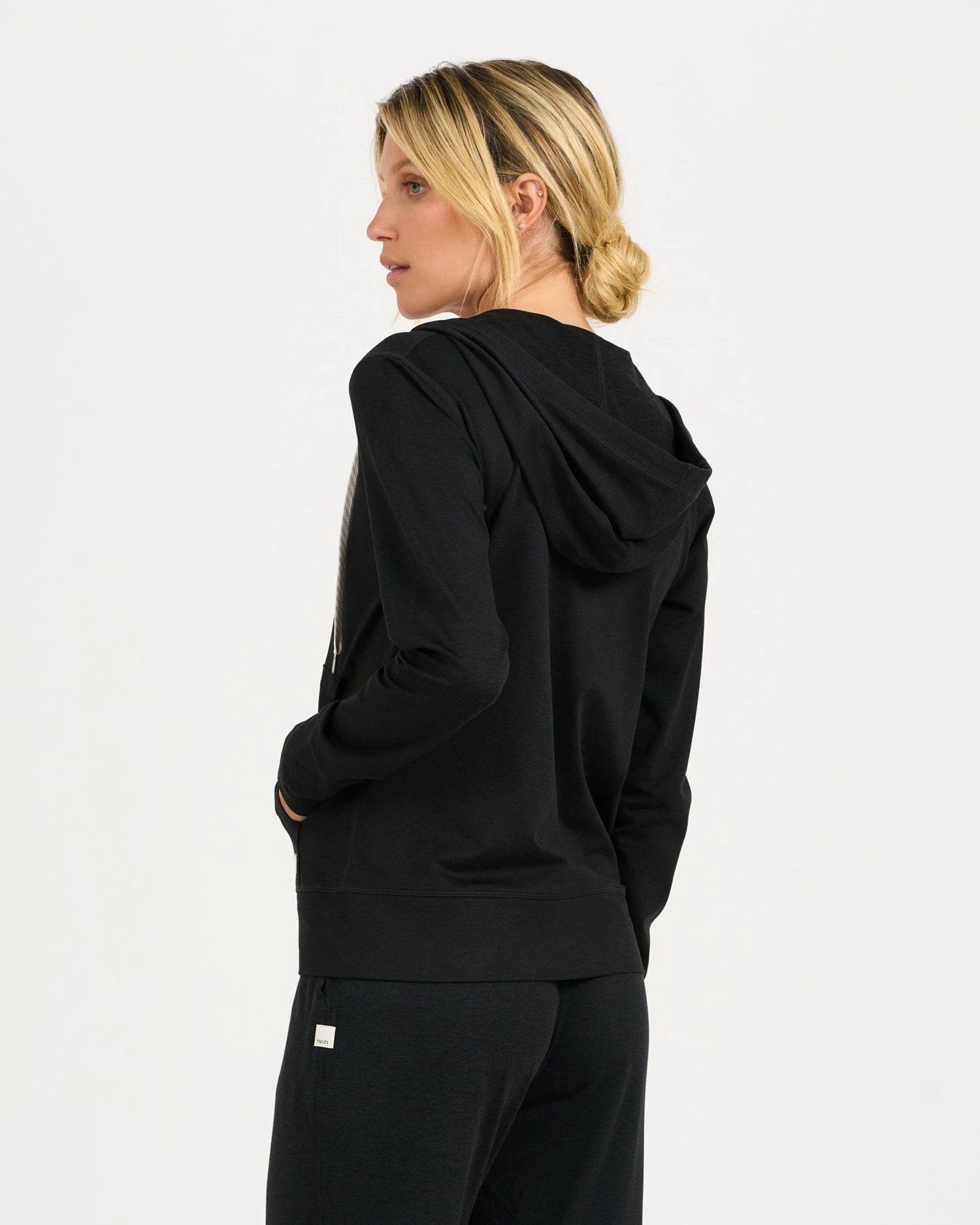 Halo Performance Hoodie | Black Heather 3 Halo Performance Hoodie | Black Heather - Image 3