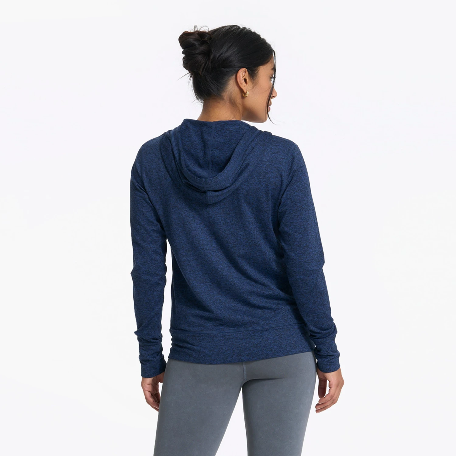 Halo Performance Hoodie | Navy Heather 3 Halo Performance Hoodie | Navy Heather - Image 3