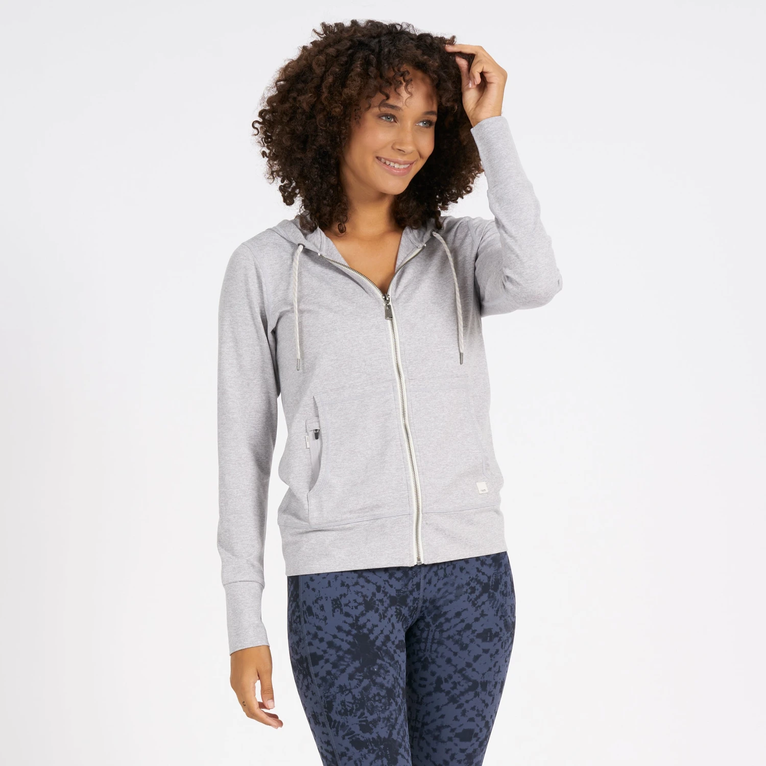 Halo Performance Hoodie | Pale Grey Heather 1 Halo Performance Hoodie | Pale Grey Heather