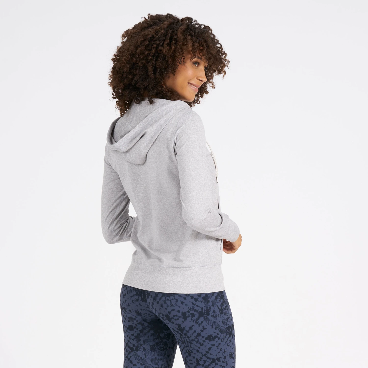 Halo Performance Hoodie | Pale Grey Heather 3 Halo Performance Hoodie | Pale Grey Heather - Image 3