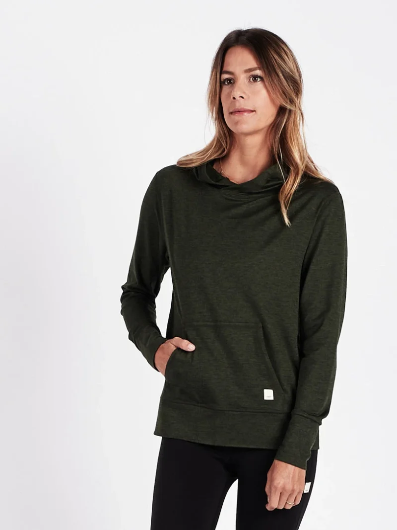 Halo Performance Pullover | Moss Heather
