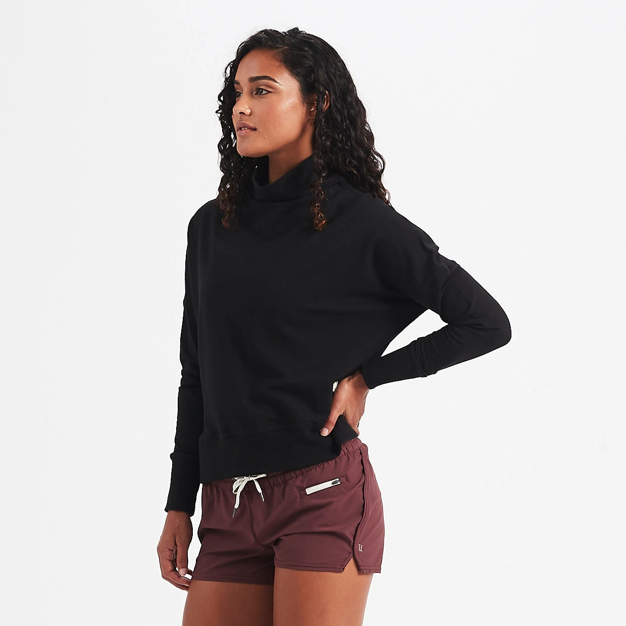 Cleo Sweatshirt | Black 2 Cleo Sweatshirt | Black - Image 2