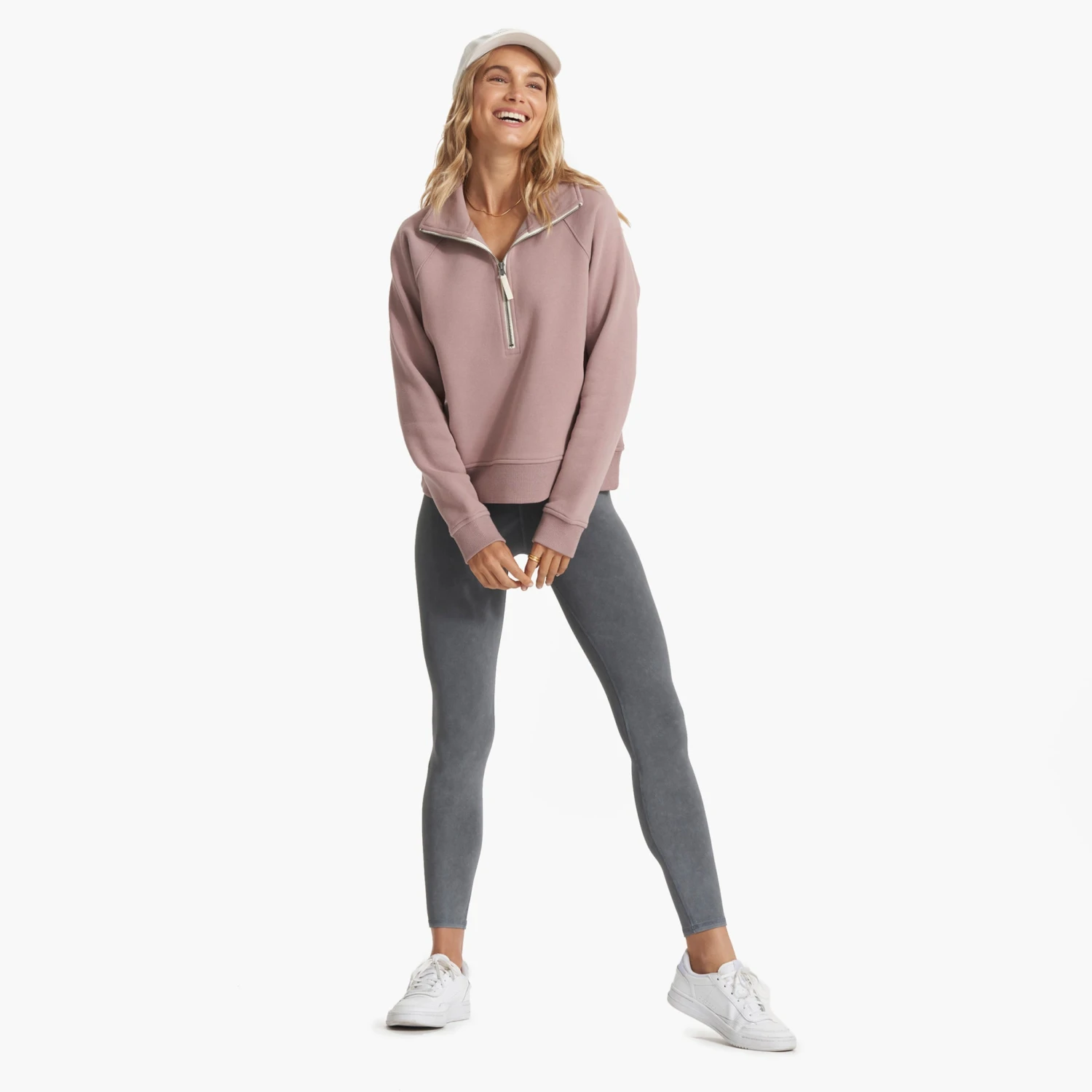 Restore Half Zip | Umber 4 Restore Half Zip | Umber - Image 4