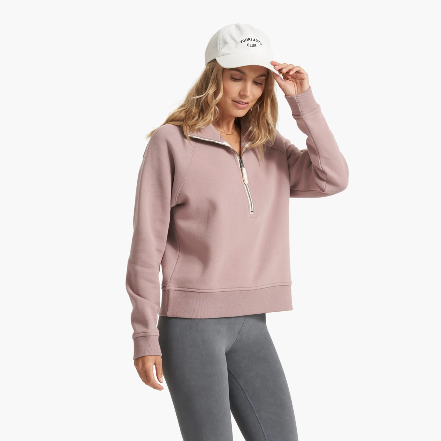 Restore Half Zip | Umber 2 Restore Half Zip | Umber - Image 2