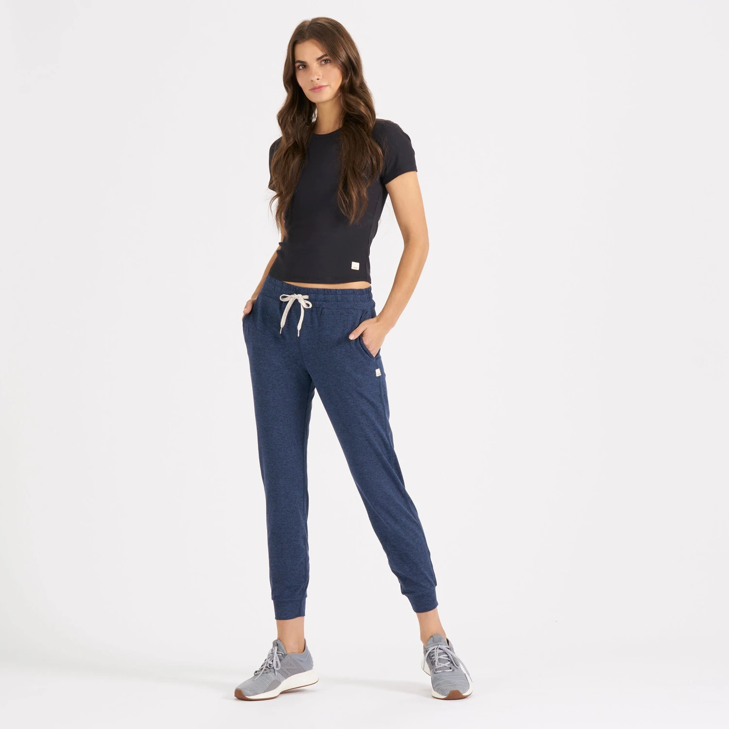 Performance Jogger - Long | Navy 3 Performance Jogger - Long | Navy - Image 3