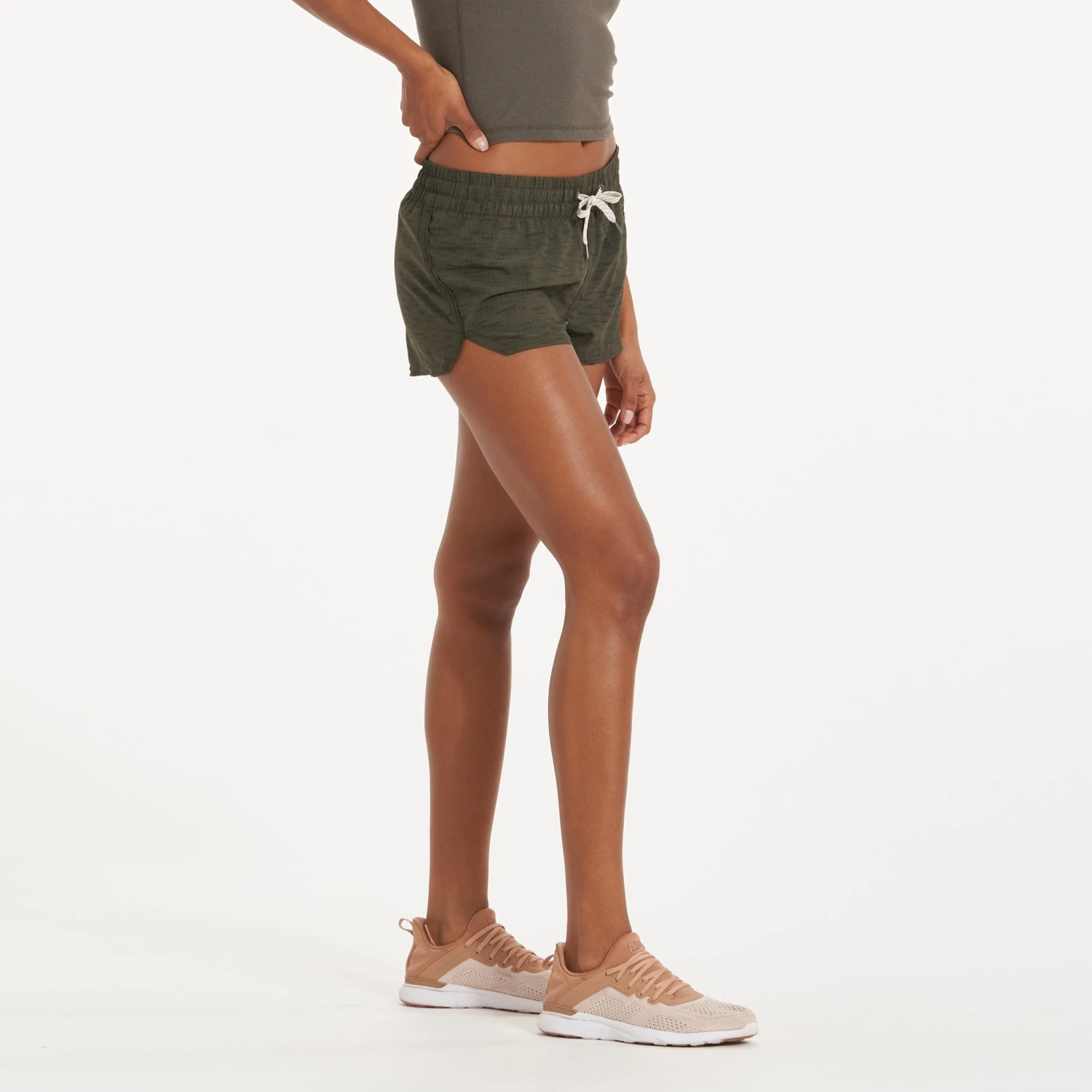Clementine Short | Oregano Slub 2 Clementine Short | Oregano Slub - Image 2