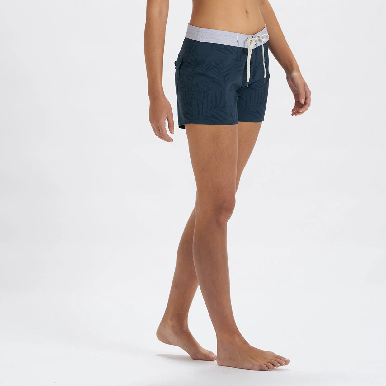 Sea Bound Boardshort | Indigo Floating Palm 2 Sea Bound Boardshort | Indigo Floating Palm - Image 2
