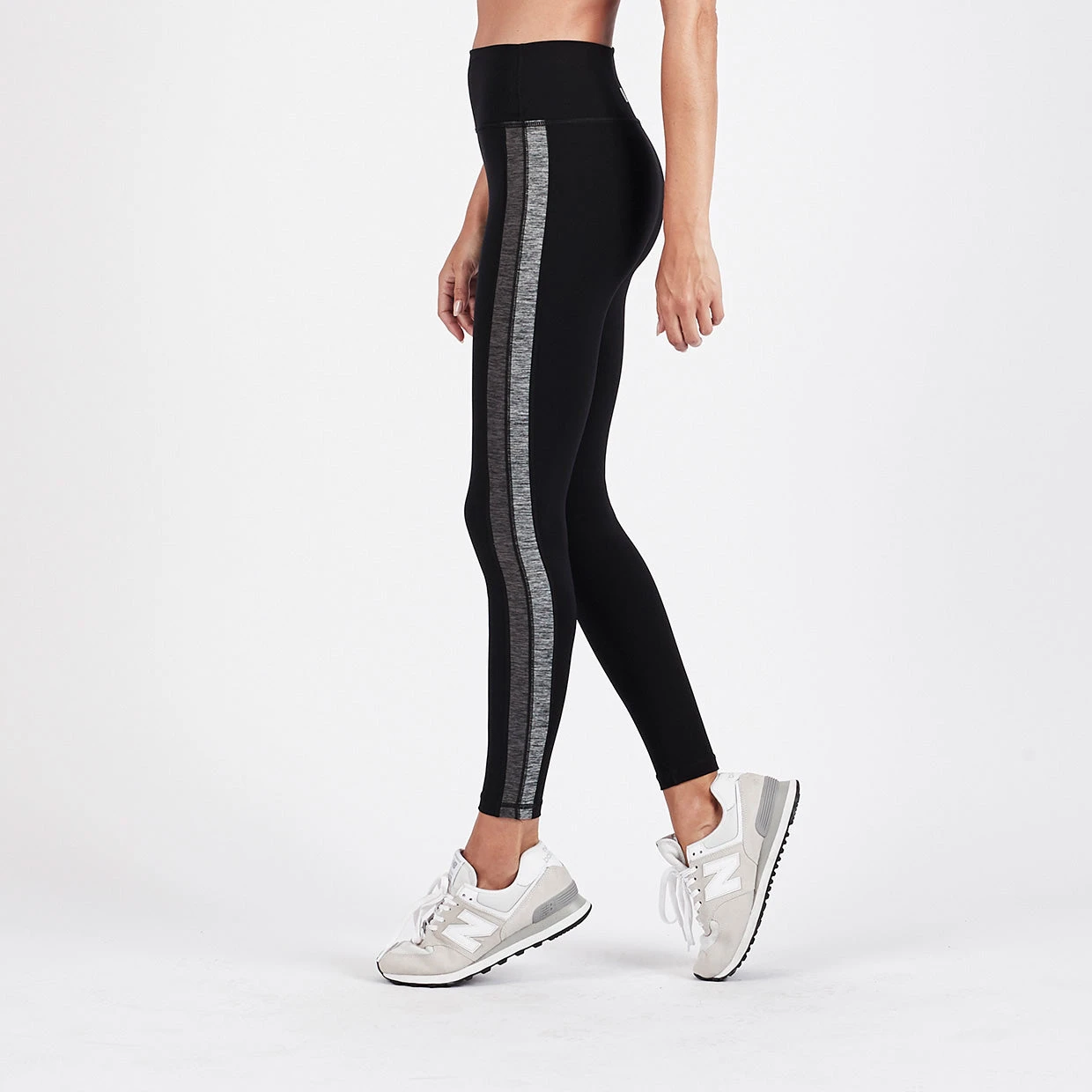 Racer High Rise Legging | Black 2 Racer High Rise Legging | Black - Image 2