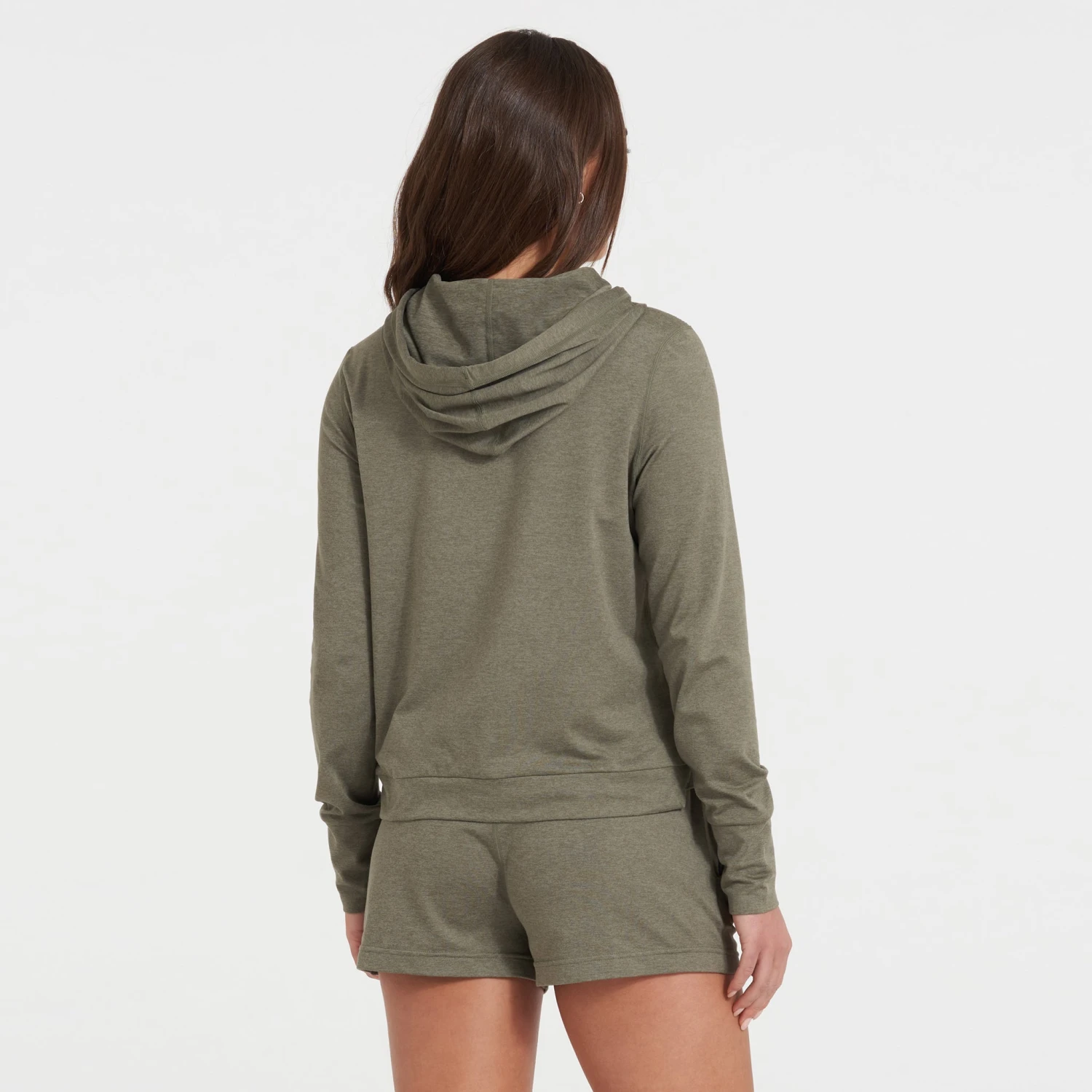 Halo Essential Hoodie | Light Oregano Heather 4 Halo Essential Hoodie | Light Oregano Heather - Image 4