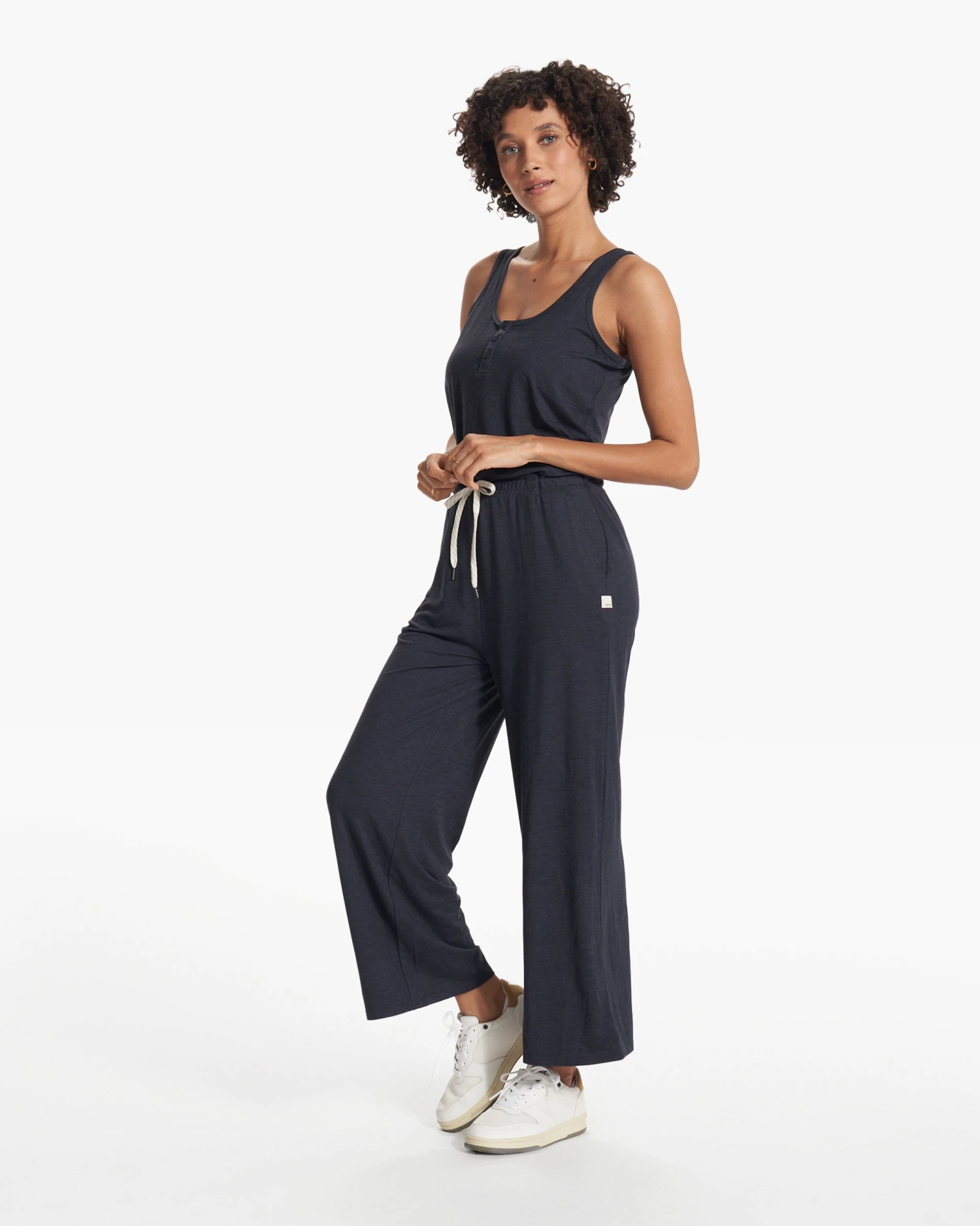Falls Jumpsuit | Midnight Heather 1 Falls Jumpsuit | Midnight Heather