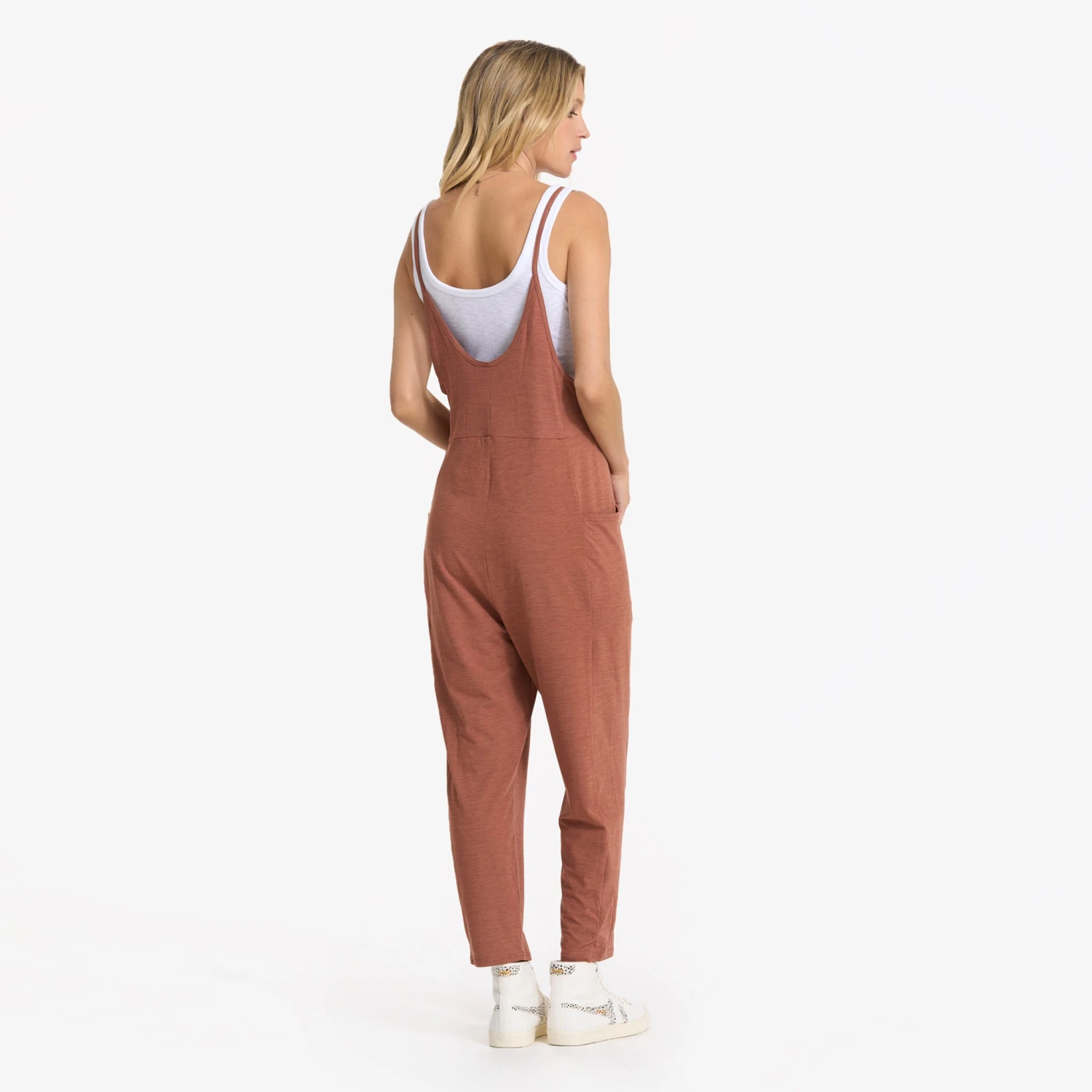 Breezy Jumpsuit | Copper Heather 4 Breezy Jumpsuit | Copper Heather - Image 4
