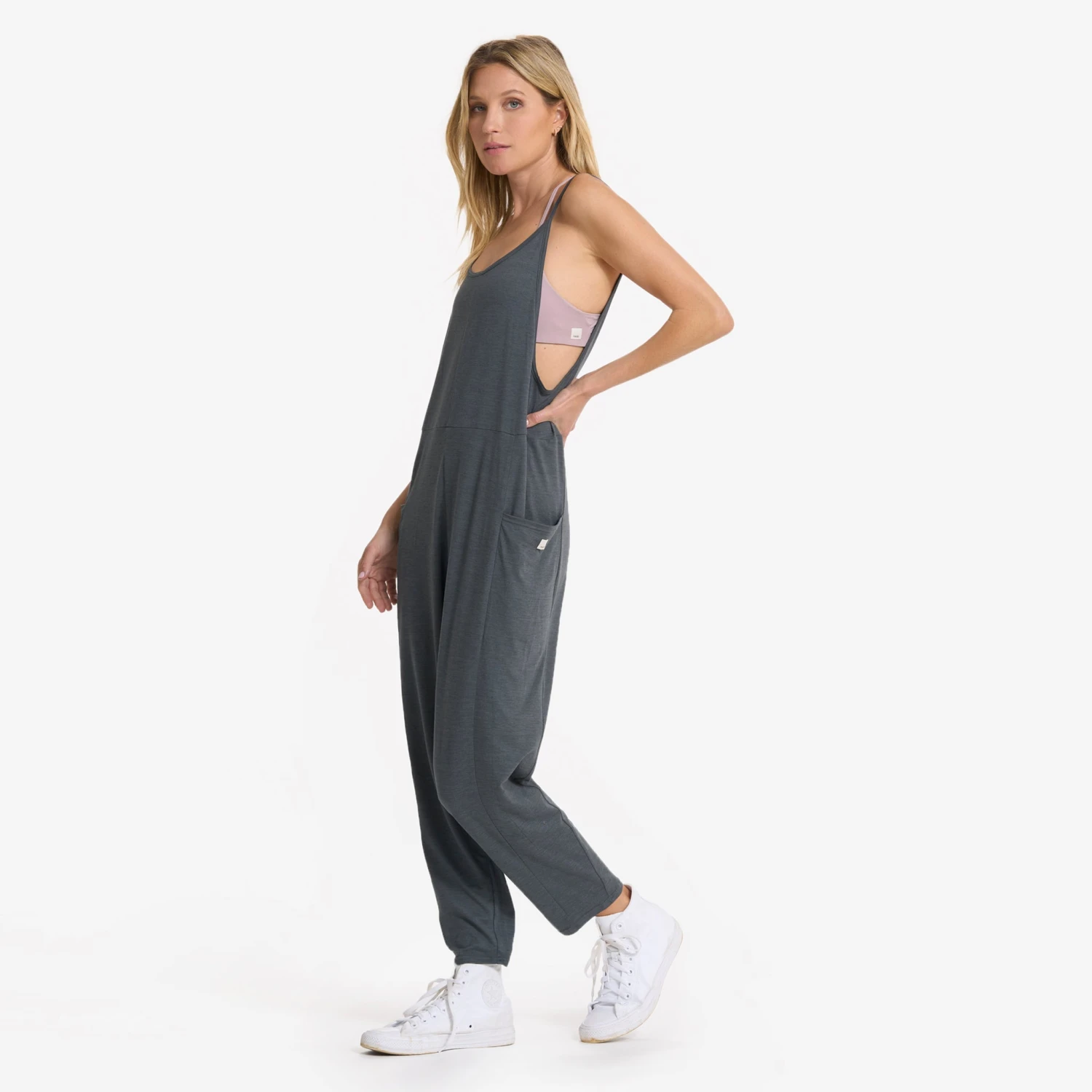 Breezy Jumpsuit | Shale Heather 2 Breezy Jumpsuit | Shale Heather - Image 2