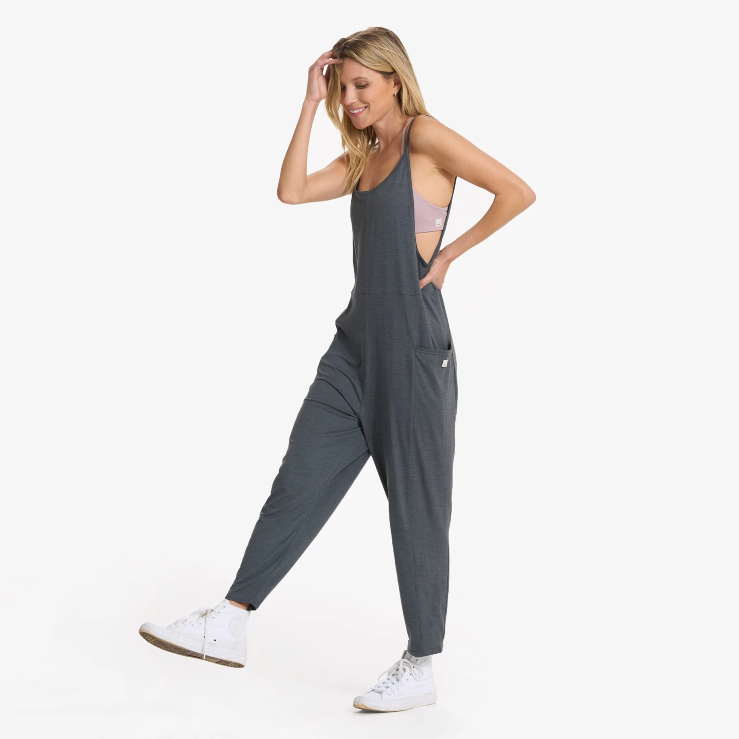 Breezy Jumpsuit | Shale Heather 3 Breezy Jumpsuit | Shale Heather - Image 3