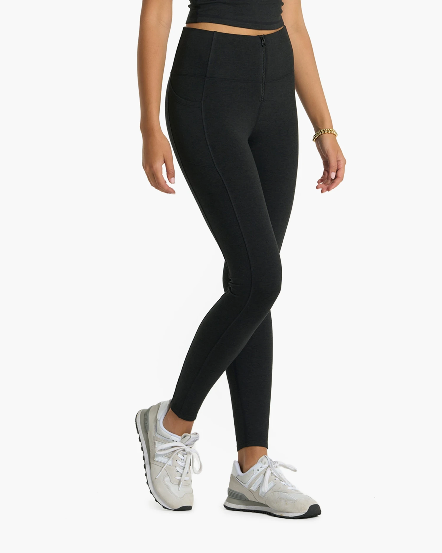 Granite Heathered Legging | Black Heather 7 Granite Heathered Legging | Black Heather - Image 7
