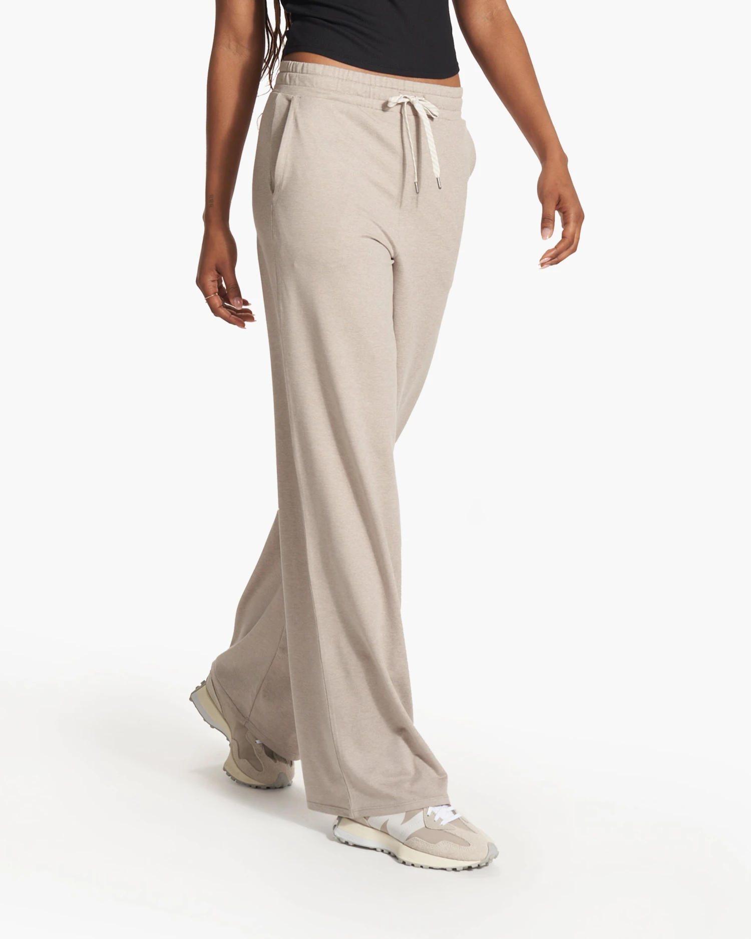 Halo Essential Wideleg - Long | Dark Salt Heather 2 Halo Essential Wideleg - Long | Dark Salt Heather - Image 2