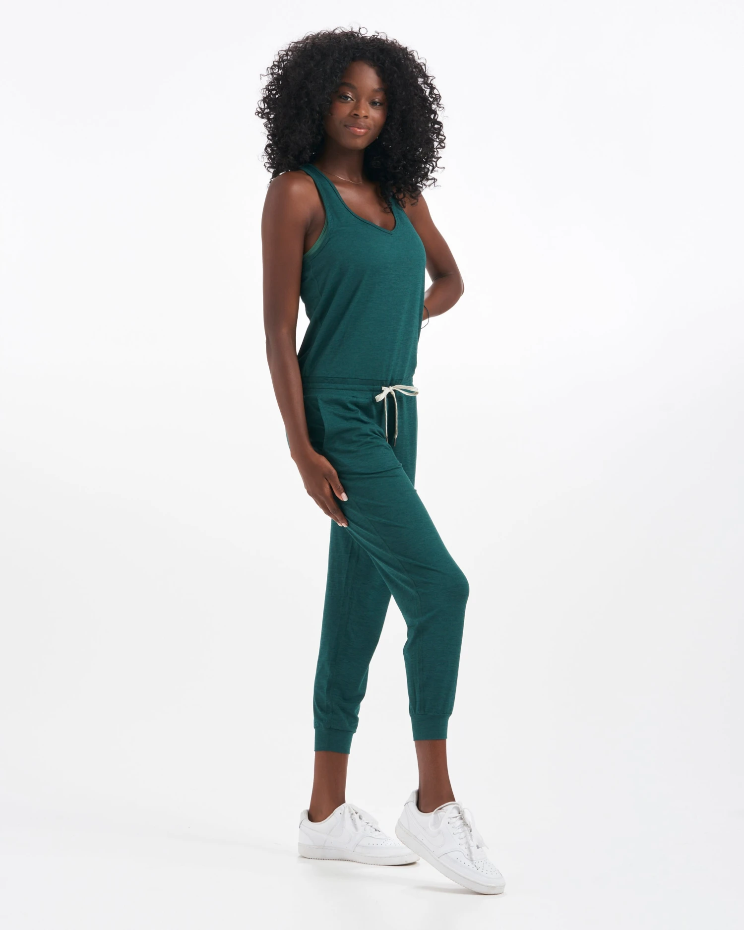 Lux Jumpsuit | Jade Heather 3 Lux Jumpsuit | Jade Heather - Image 3
