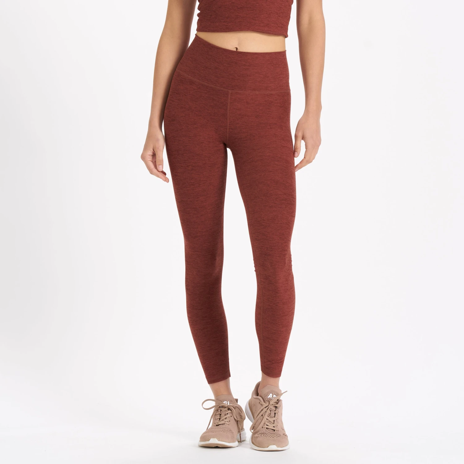 Clean Elevation Legging | Brick Heather 2 Clean Elevation Legging | Brick Heather - Image 2