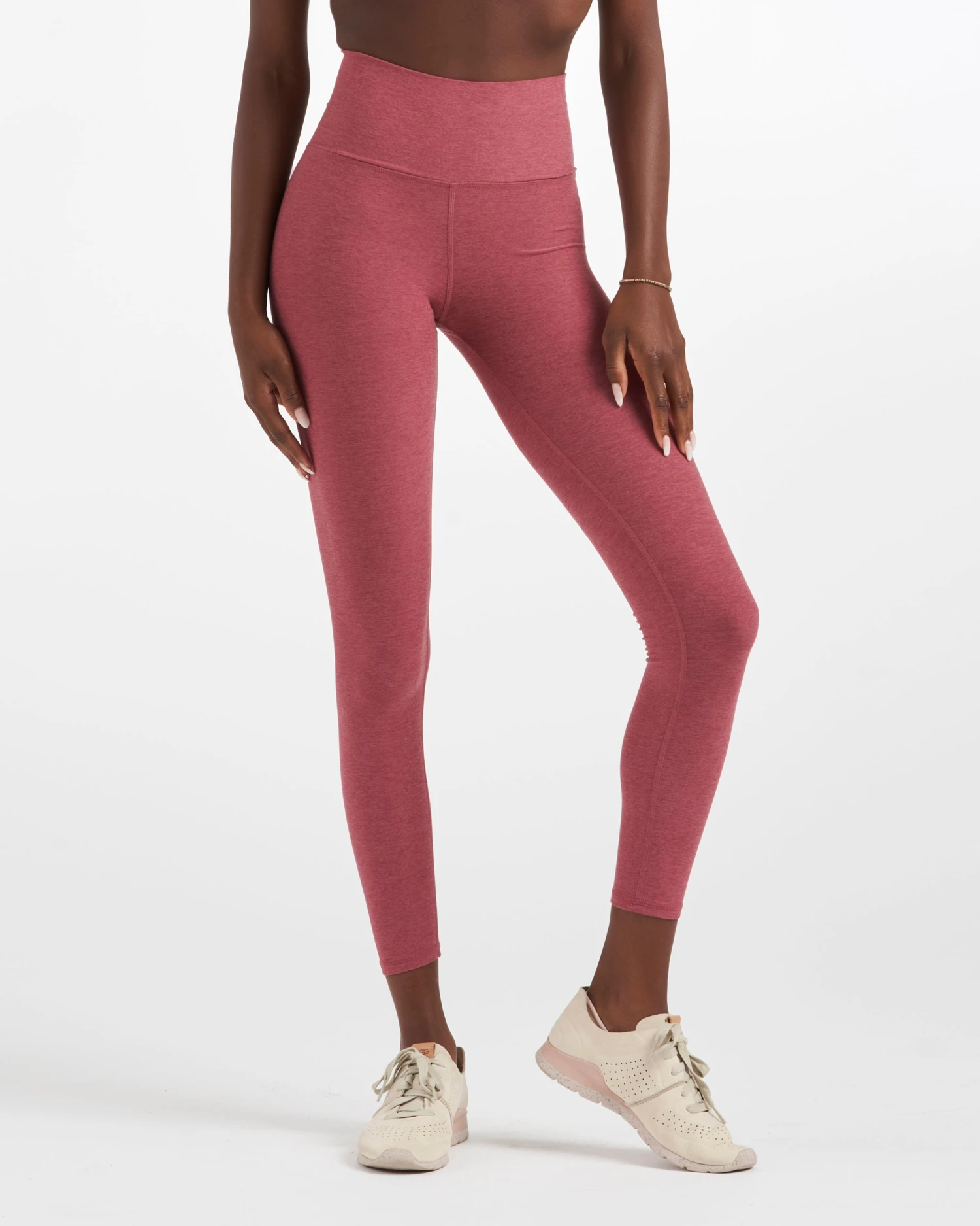 Clean Elevation Legging | Desert Rose Heather 1 Clean Elevation Legging | Desert Rose Heather